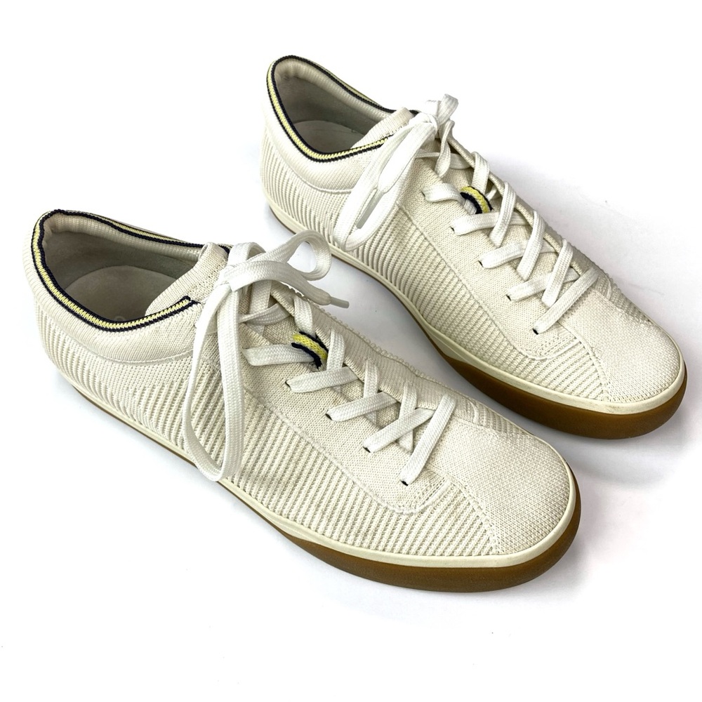 ROTHYS Lace Up Sneaker Off White Comfort Casual Easy 9